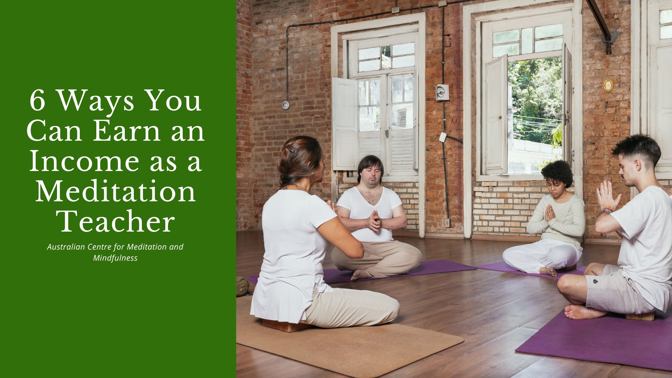Modern Meditation Teacher Training