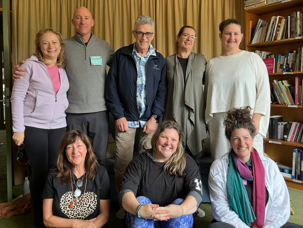 Diploma-of-meditation-and-mindfulness-training-australia-small-group-on-retreat